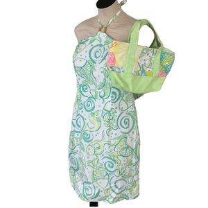 Lilly Pulitzer Halter Dress sz 6